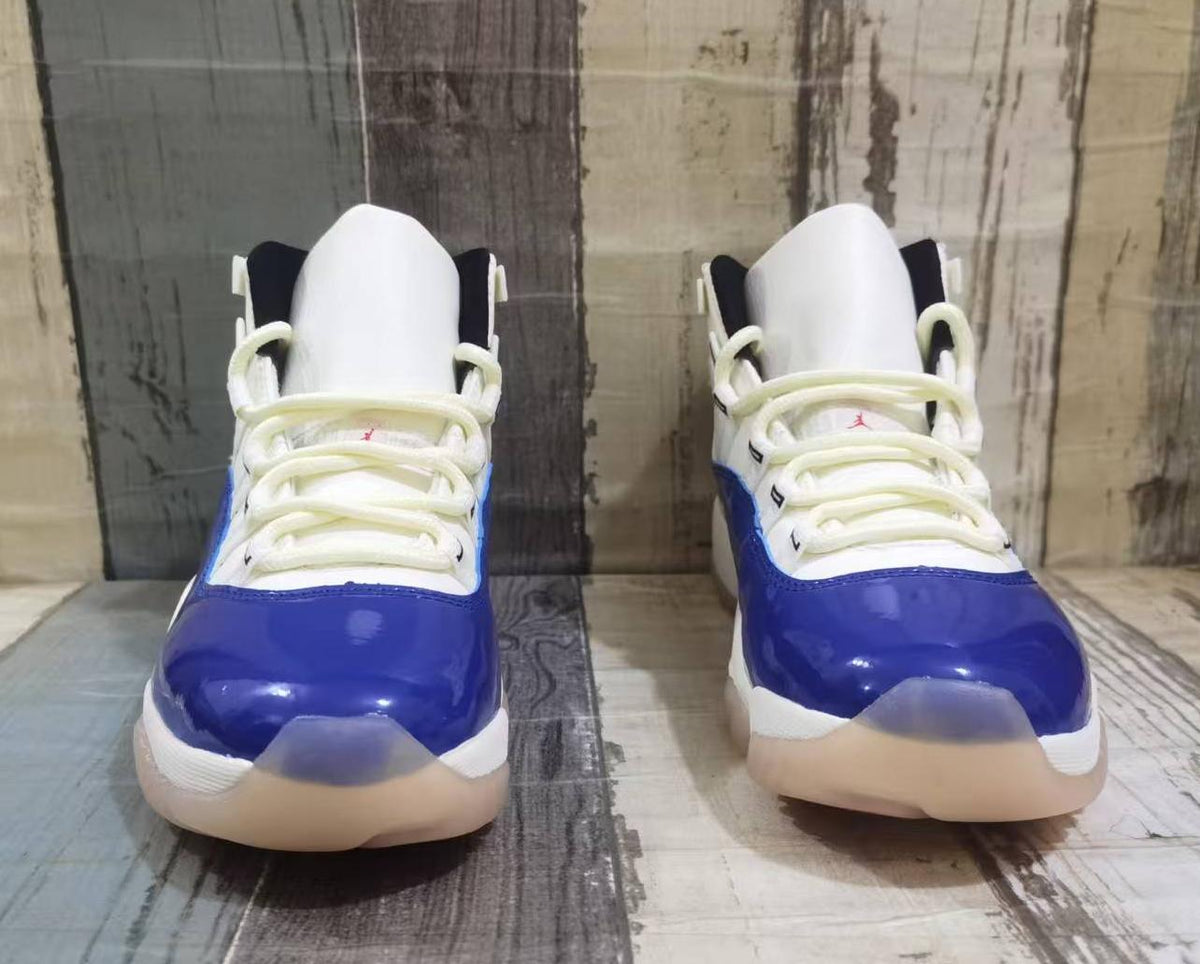 Air Jordan 11 Retro 'Rare Air' Deep Royal Blue/Fire Red/Sail